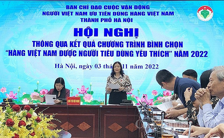 Hà Nội: Tôn vinh 213 sản phẩm hàng Việt Nam được người tiêu dùng yêu thích 