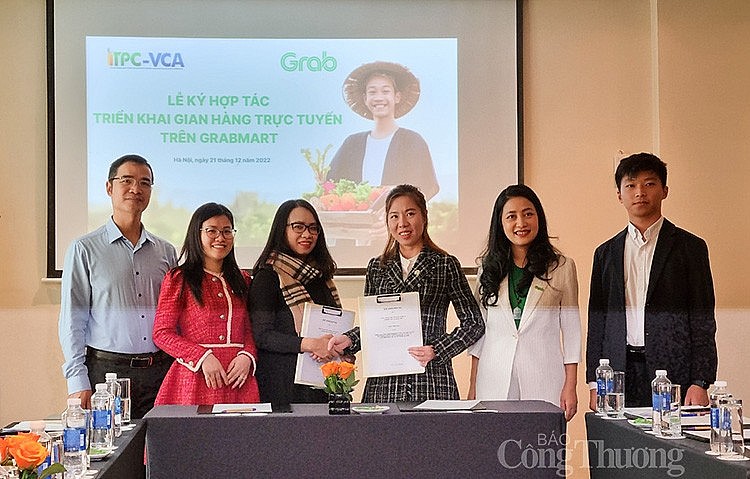 Hợp tác thúc đẩy tiêu thụ nông sản Việt trên GrapMart