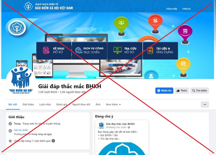 ​Cảnh báo chiêu trò giả mạo cơ quan Bảo hiểm xã hội Việt Nam để lừa đảo