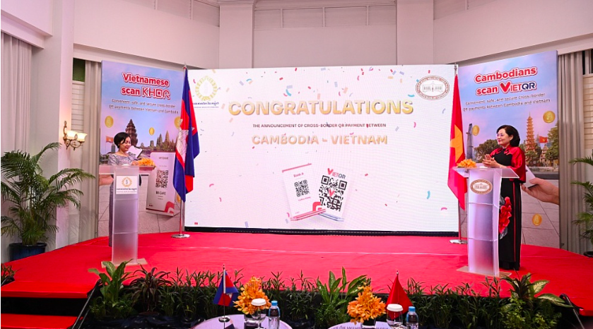 Kết nối thanh toán bán lẻ QR code giữa Việt Nam - Campuchia
