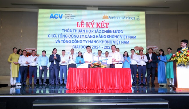 ACV và Vietnam Airlines ký kết hợp tác chiến lược 
