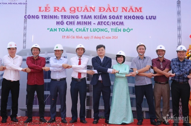 TP.HCM: Khởi công xây mới trung tâm kiểm soát không lưu Hồ Chí Minh
