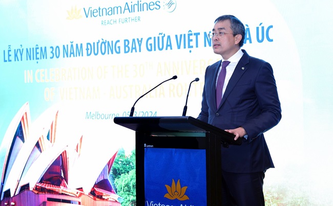 Vietnam Airlines kỷ niệm 30 năm đường bay thẳng Việt Nam – Australia