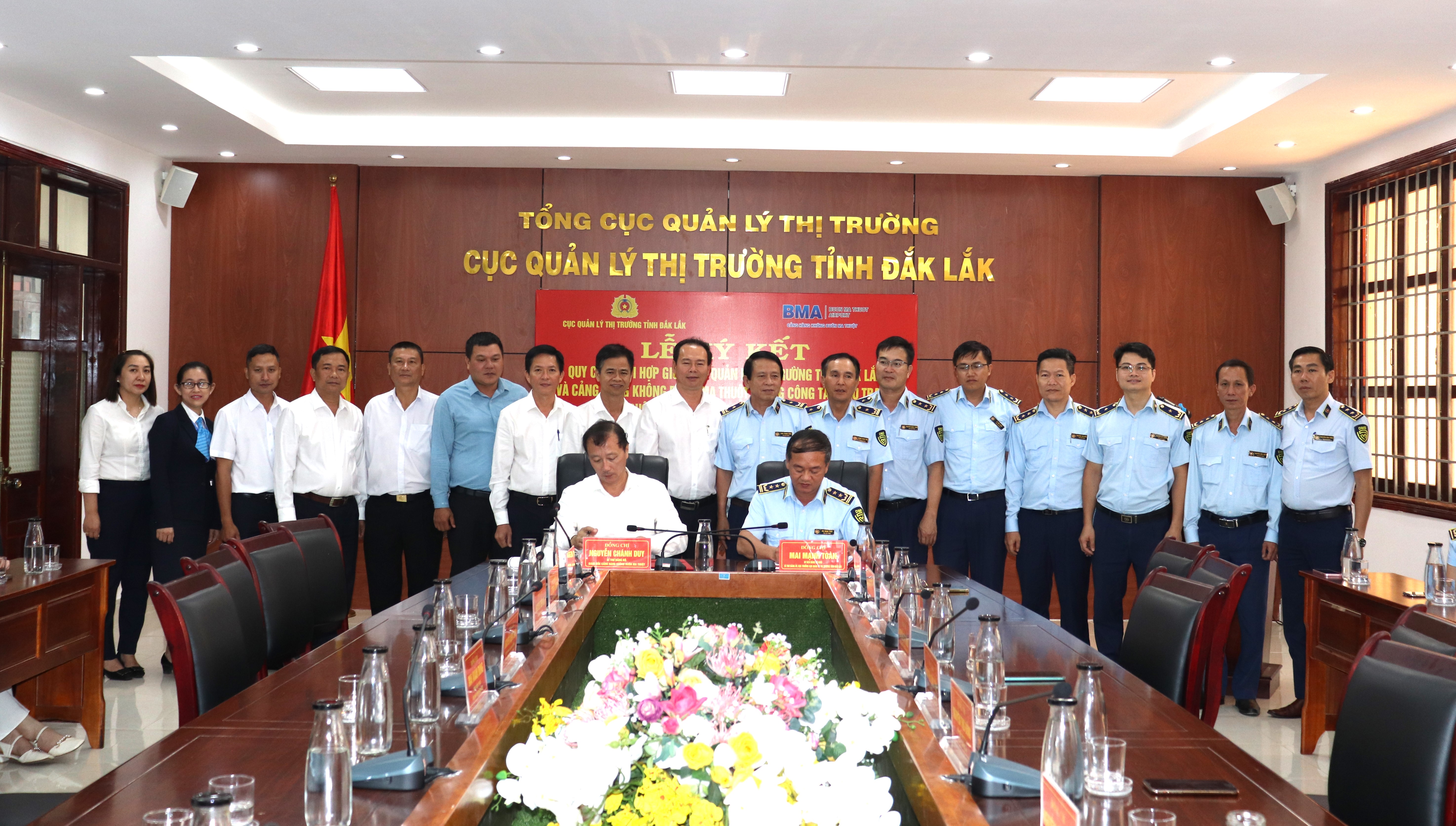 Cục QLTT Đắk Lắk phối hợp Cảng Hàng không Buôn Ma Thuột đấu tranh phòng, chống gian lận thương mại và hàng giả