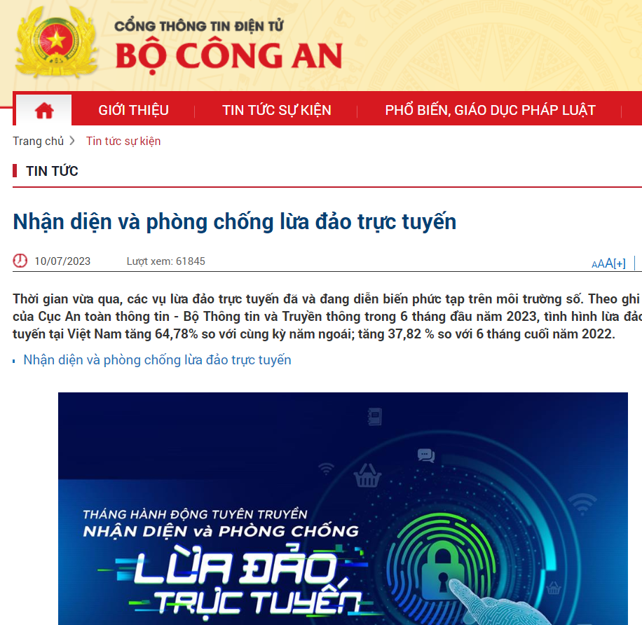 CẢNH BÁO: Nhận diện giả mạo, lừa đảo qua mạng xã hội