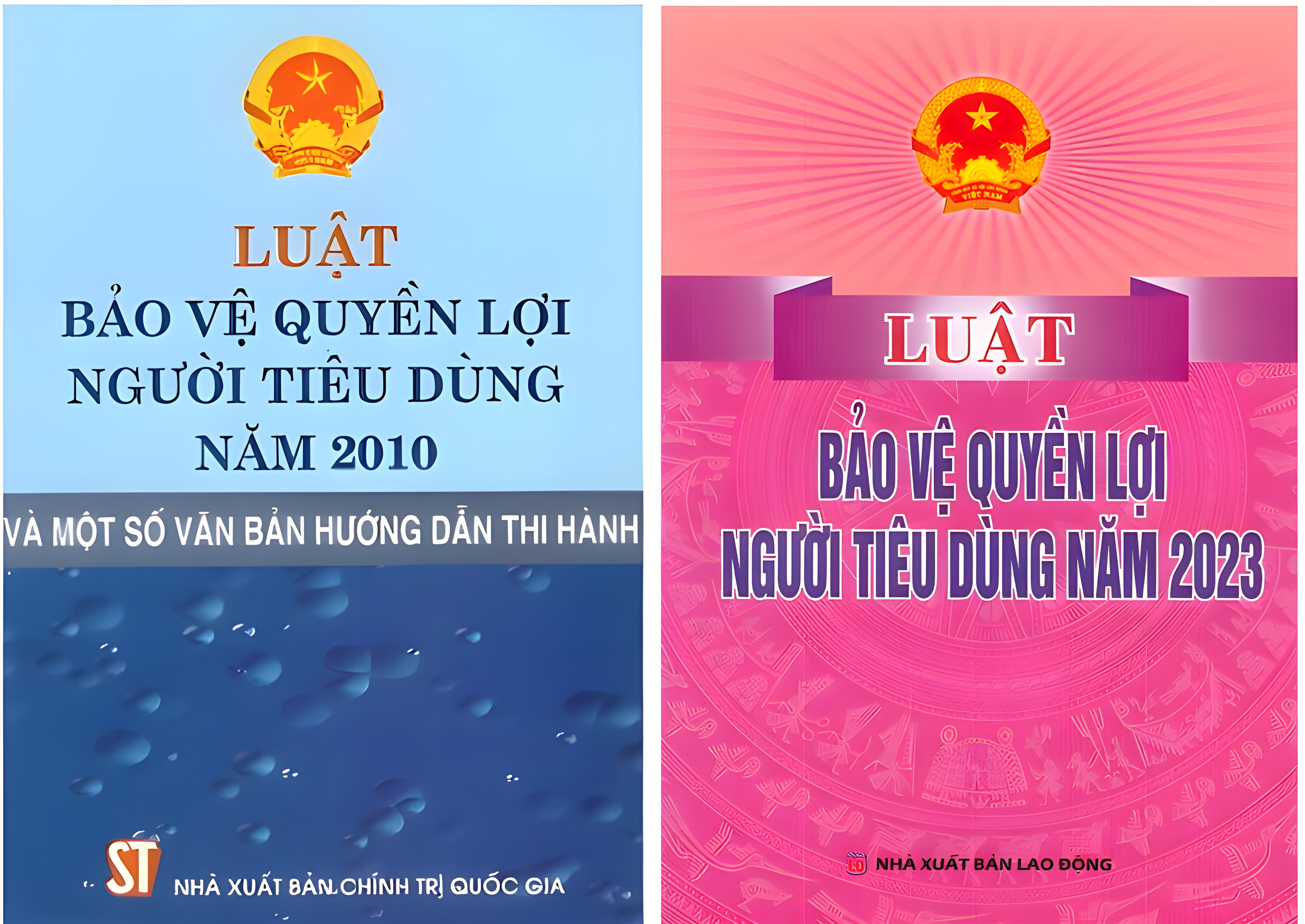 Luật Bảo vệ quyền lợi người tiêu dùng năm 2010 và năm 2023