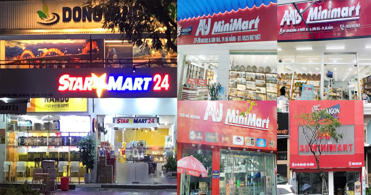 Đà Nẵng: “Nhơn Nhơn” hàng hóa vi phạm tại siêu thị Star Mart 24h và Au MiniMart 