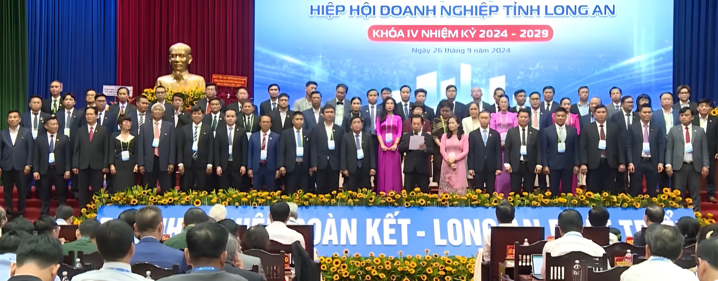 BCH Hiệp hội Doanh nghiệp Long An mới ra mắt