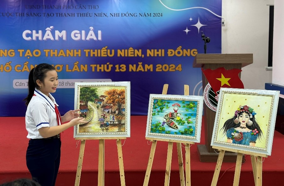 TP.CẦN THƠ: 42 đề tài sáng tạo của thanh thiếu niên, nhi đồng được UBND thành phố trao Bằng khen…