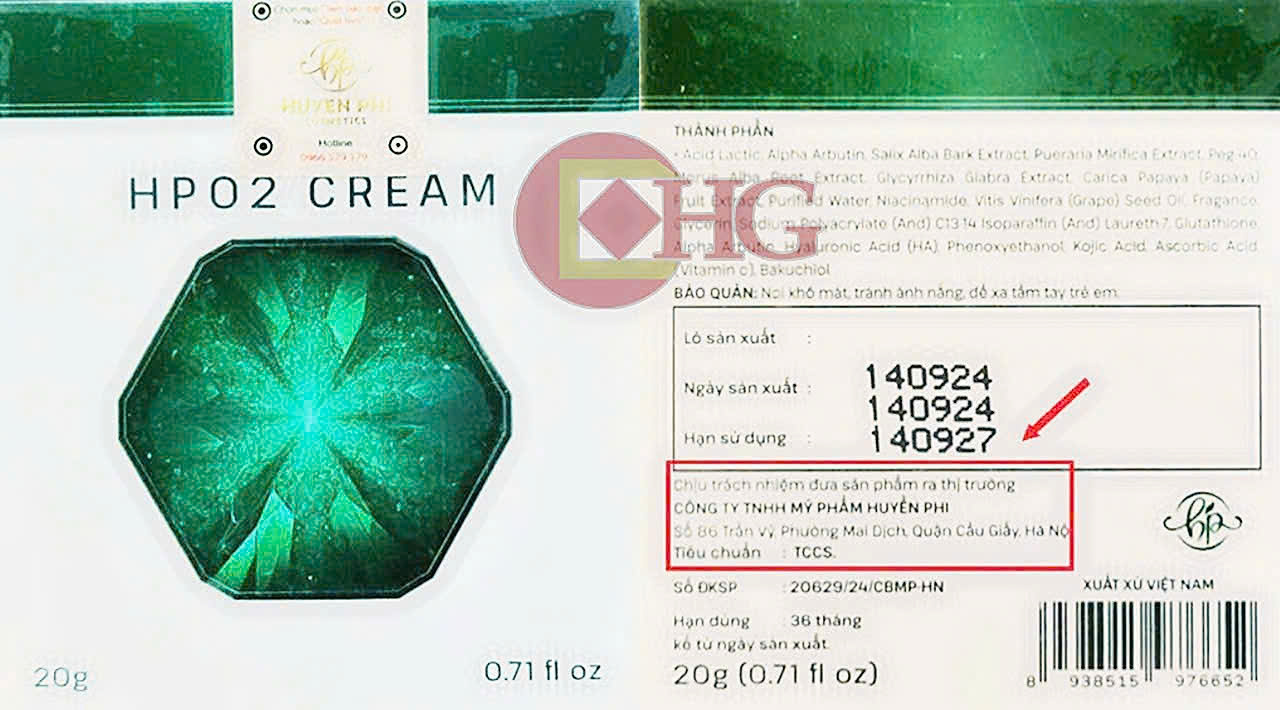 Mỹ phẩm HPO2 mang thương hiệu Huyền Phi có đang “giăng bẫy” truyền thông “mỹ miều”?